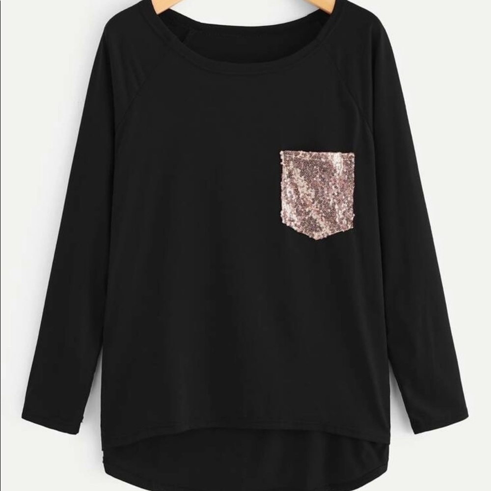 Sequin top